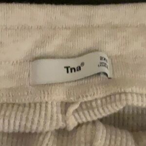 Aritzia Tna Pants: Beige, Cozy, 2XS